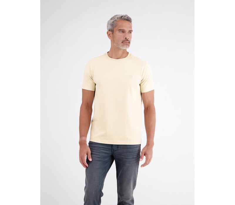Lerros T-Shirt Serafino Foam White