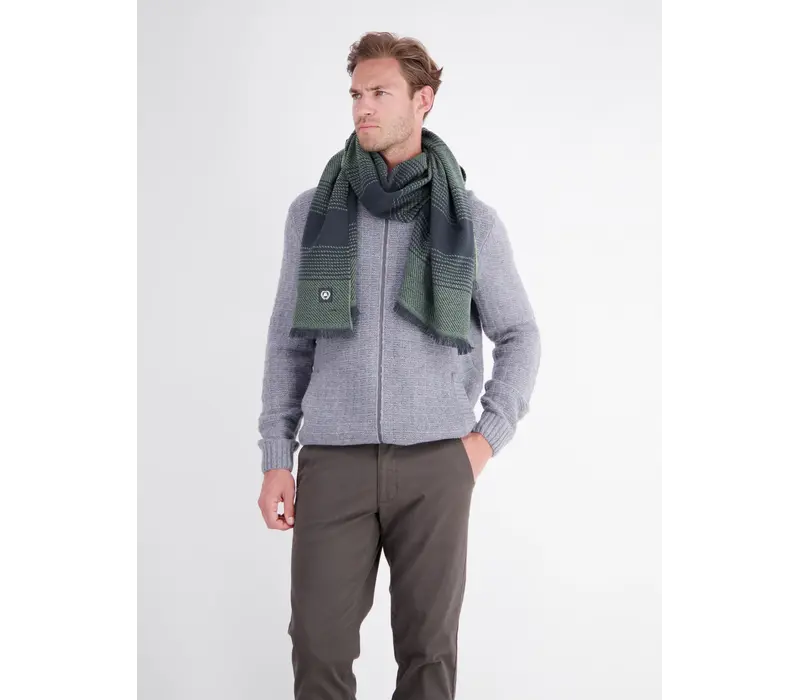 Lerros Gebreide Sjaal Classic Navy