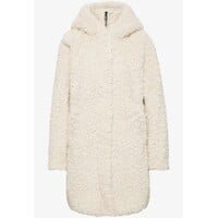 Street One Teddy Coat with Hoody Smooth Stone Sand