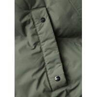 Street One Long Padded Jacket Somber Green