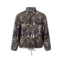 Zoso Mattie Blouse Navy Green