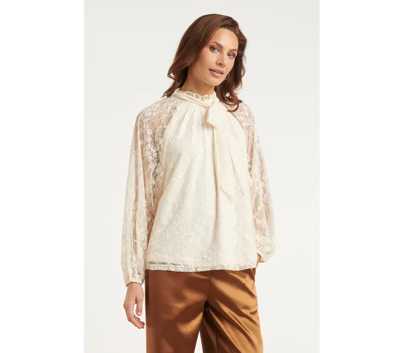 Smashed Lemon Blouse Off White