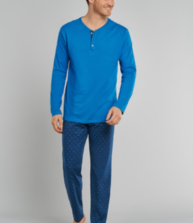 Pyjama Long Hexagon - Rood