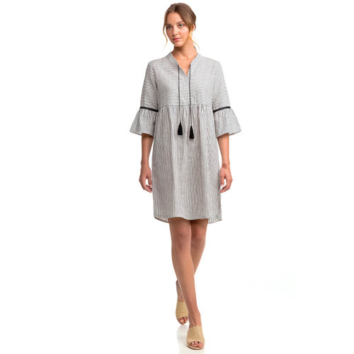Vamp Beachdress Linnen Vamp Beachdress Linnen