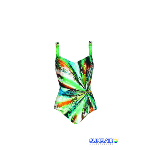 Sunflair Badpak Green Squares Sunflair Badpak Green Squares