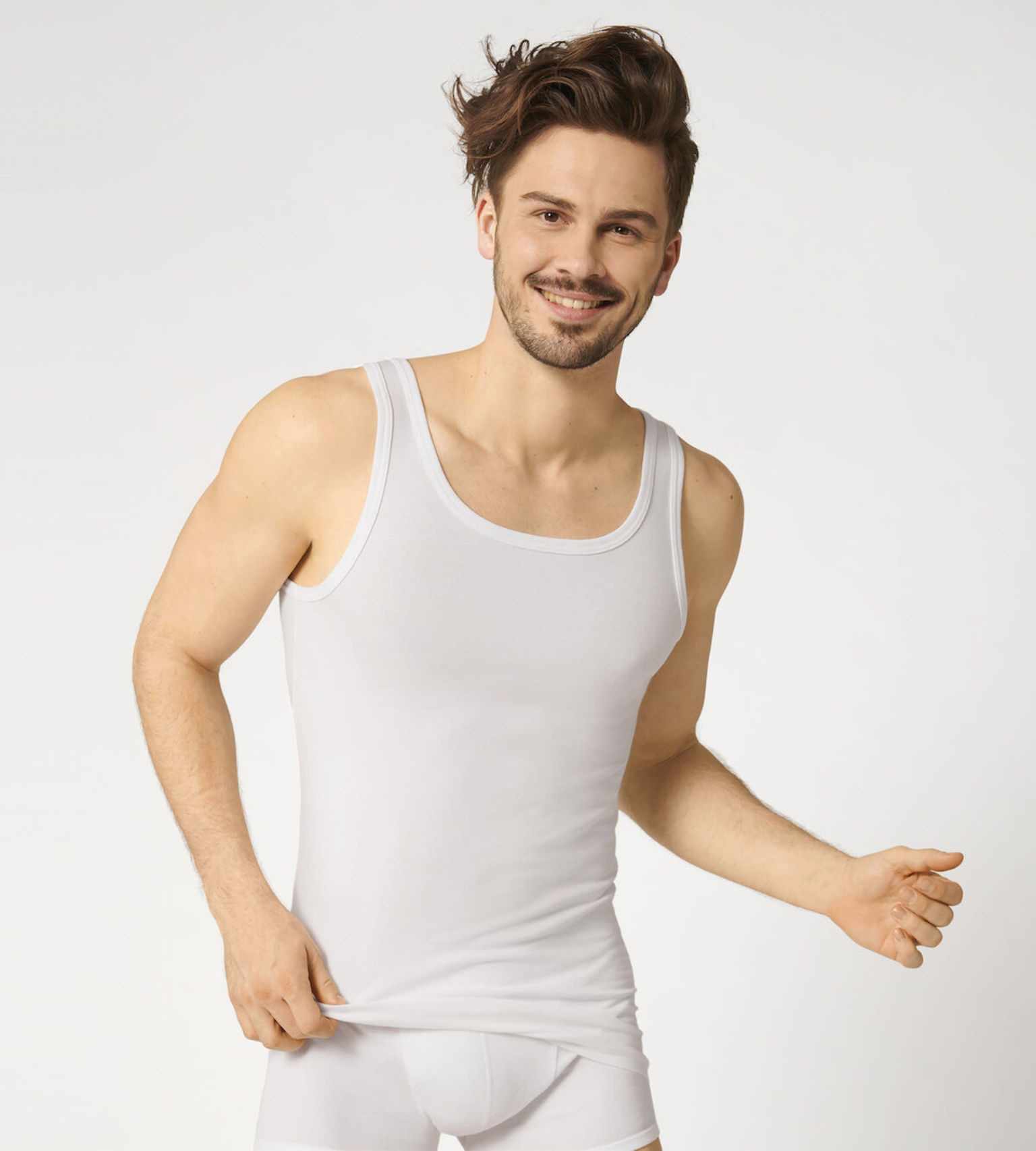 Men Basic SH02 Vest 10099459 - Lingerie Voor Jou