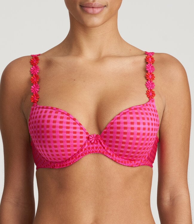 MarieJo Avero Push Up BH - Electric Pink (0200417) - Lingerie Voor Jou