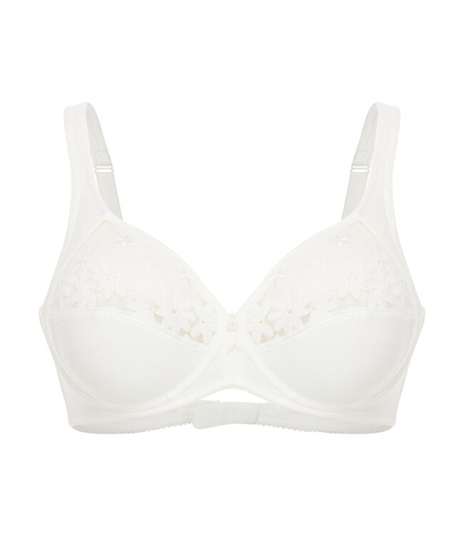 Swiss Broderie Beugel BH - Natuur