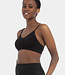 Comfort Bra With Spagetti Straps - Zwart