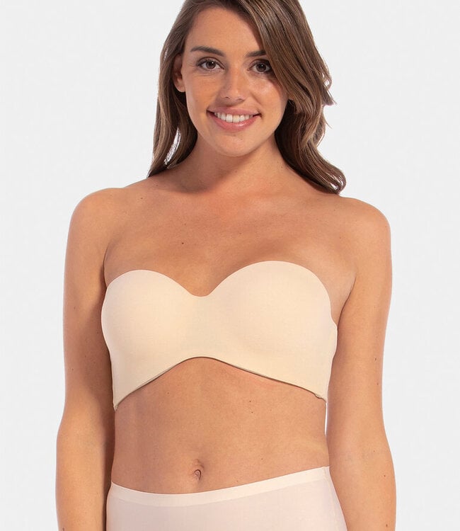 Luxury Strapless Bra - Latte