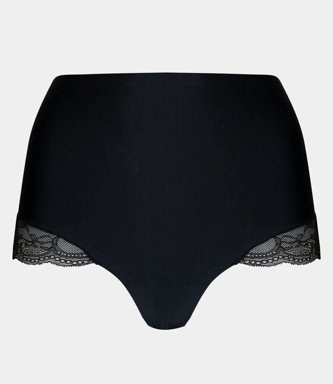 Dream Hi Thong Lace - Zwart