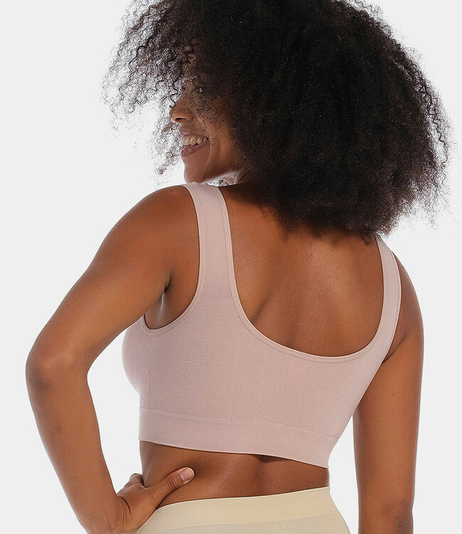 Bamboo Comfort Bra - Rose