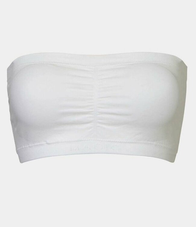 Bandeau Push-Up Bra - Wit