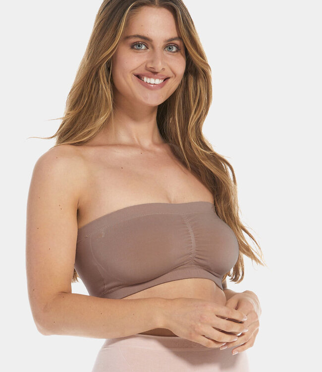 Bandeau Push-Up Bra - Macchiato