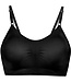 Comfort Bra With Spagetti Straps - Zwart