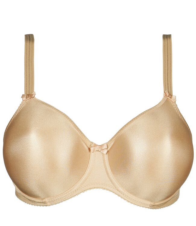 Satin Volle Cup BH Naadloos - Cognac
