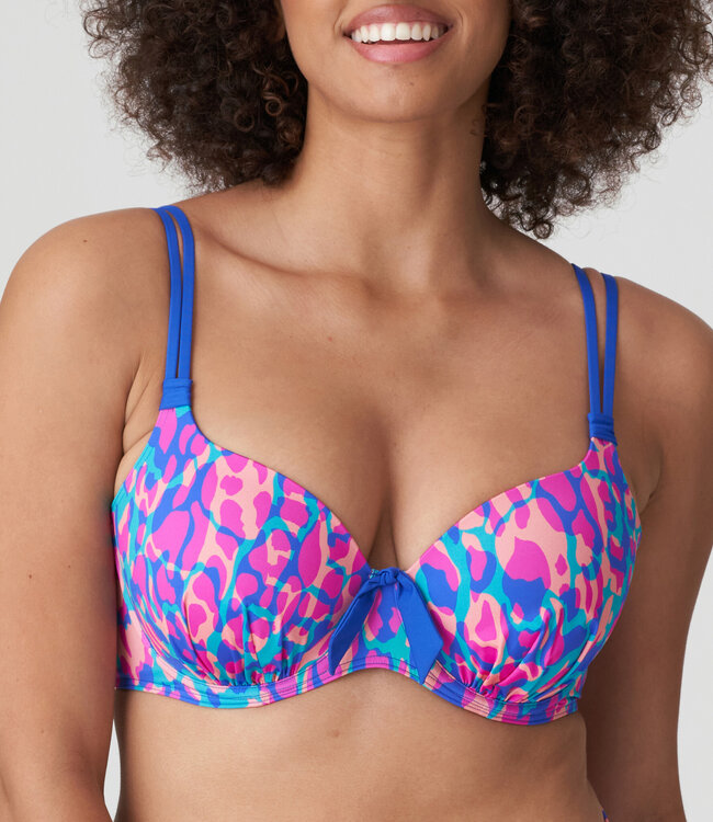 Swim Karpen Hartvorm Bikini Voorgevormd - Electric blue