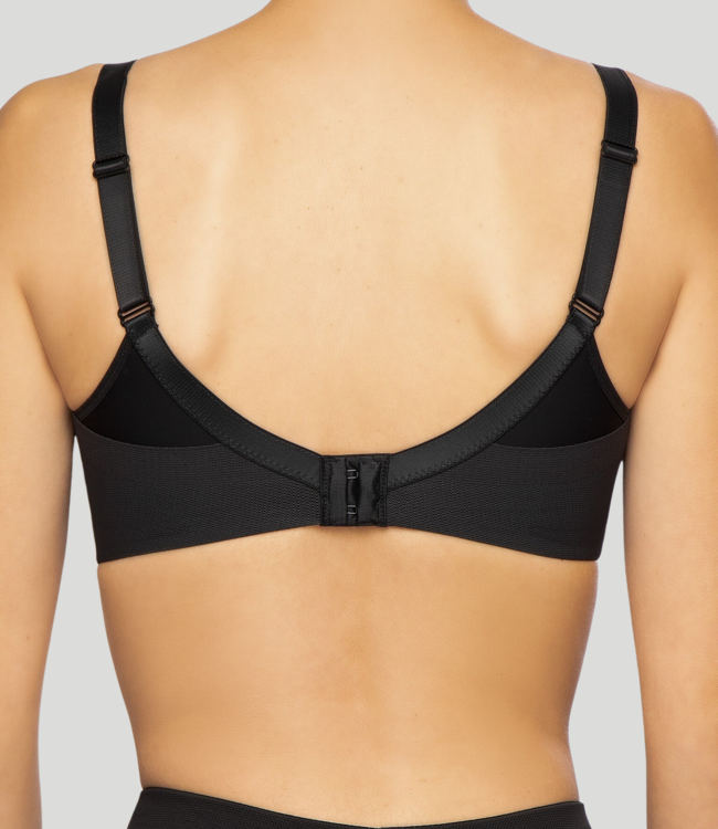 Divine Vision Minimizer Bra - Zwart