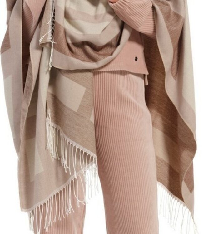 Poncho - Light Brown
