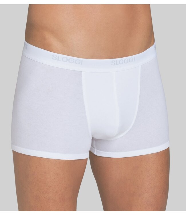 Men Basic Short - Wit