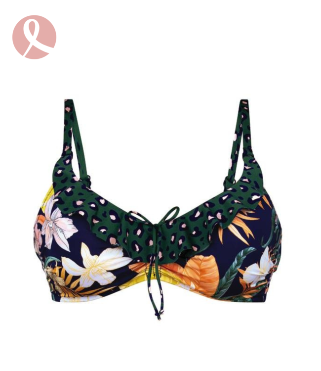 Style Akita Prothese Bikini Top - Deep Lagoon