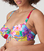 Swim Sazan Volle Cup Bikinitop - Blue bloom