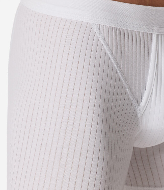 Short met voorsluiting 2-pack - Wit