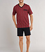 Pyjama Short - Deep Red