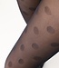 Eco Fashion 40 Panty - Zwart Dot