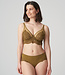 Twist First Night Bralette BH - Plant green