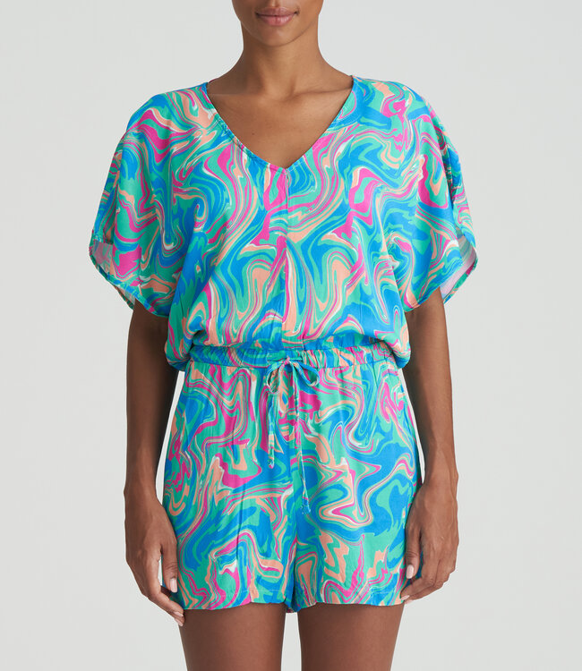 Swim Arubani Jumpsuit - Ocean Swirl