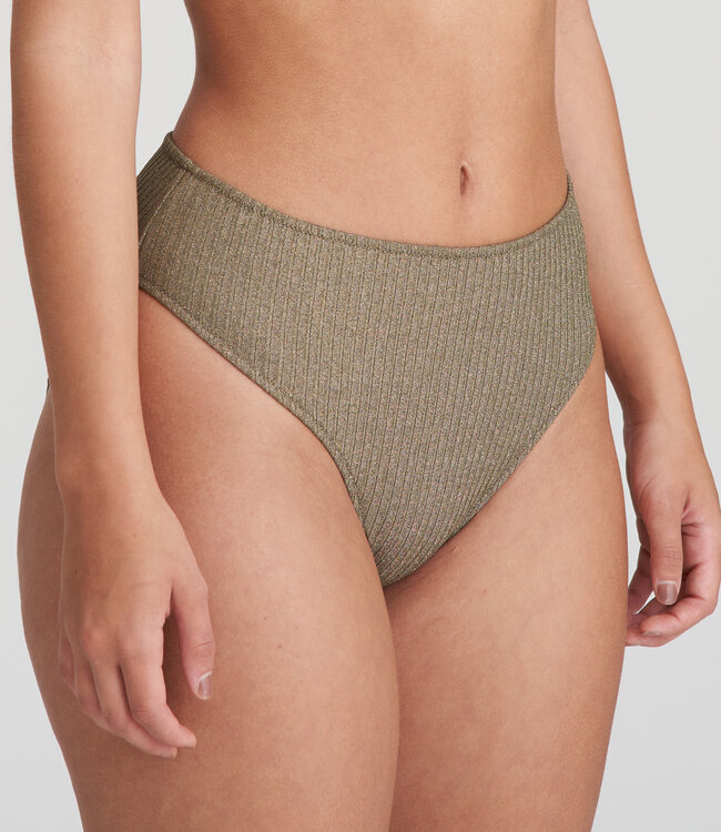 Swim Tinjis Bikini Tailleslip - Golden Olive