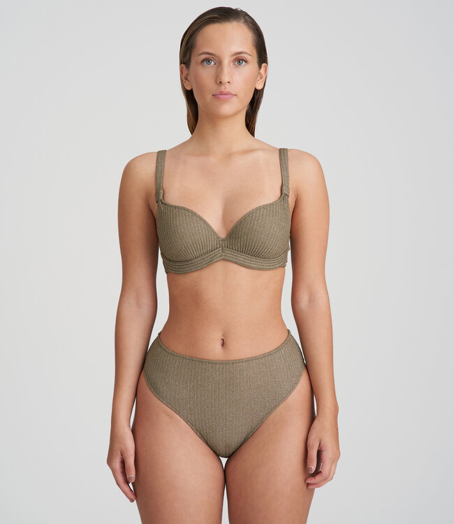 Swim Tinjis Bikini Tailleslip - Golden Olive