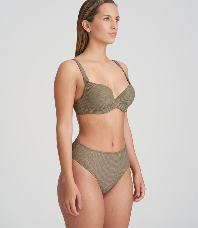 Swim Tinjis Bikini Tailleslip - Golden Olive