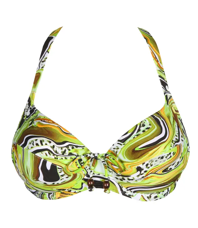 Swim Jaguarau Volle Cup Bikinitop - Lime Swirl