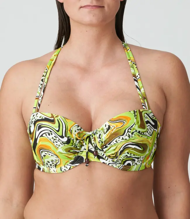 Swim Jaguarau Balconette Bikinitop Voorgevormd - Lime Swirl