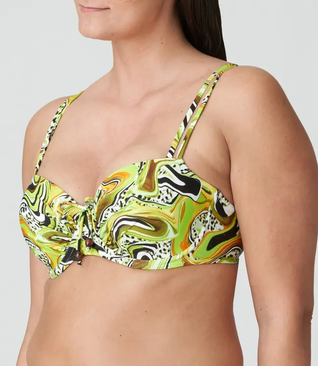 Swim Jaguarau Balconette Bikinitop Voorgevormd - Lime Swirl