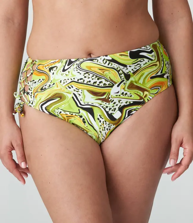 Swim Jaguarau Bikini Tailleslip - Lime swirl