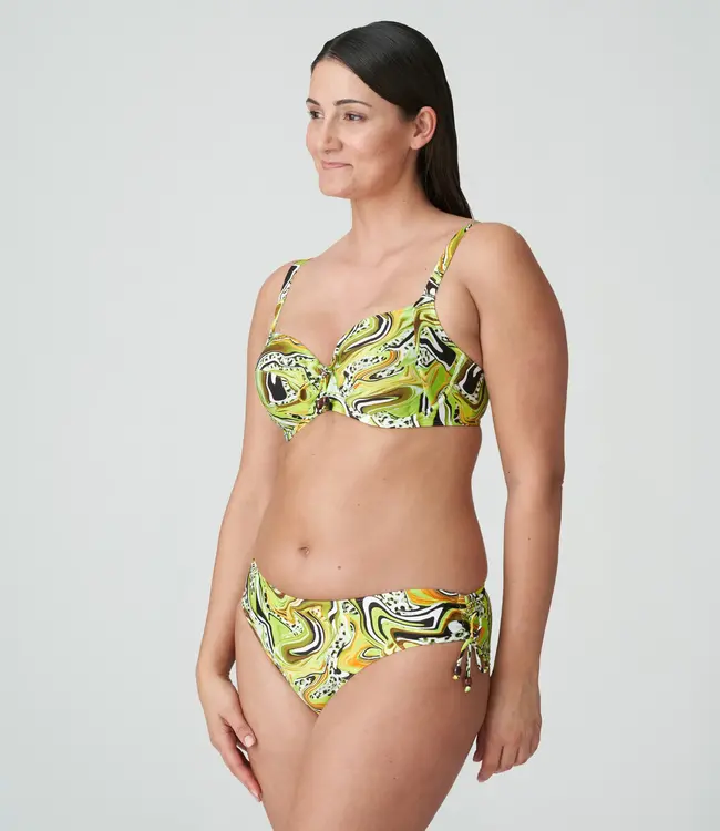 Swim Jaguarau Bikini Rioslip - Lime Swirl