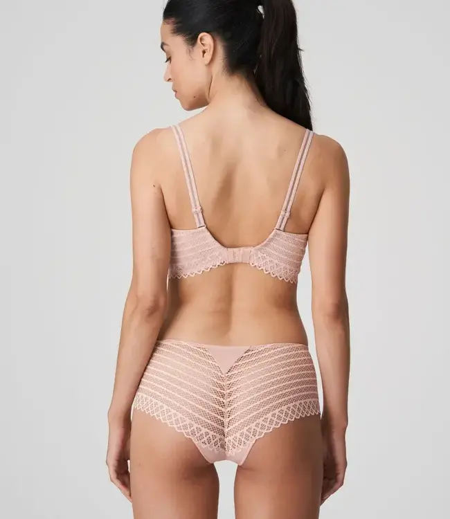 Twist East End Hotpants - Powder Rose