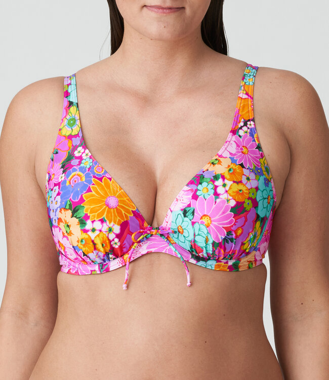 Swim Najac Plunge Bikinitop - Floral Explosion