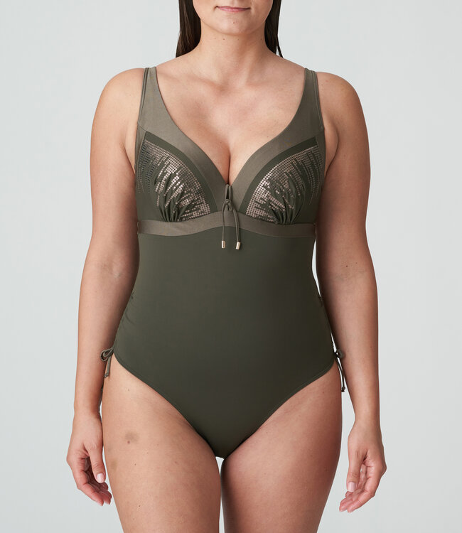 Swim Aracruz Plunge Badpak - Kaki