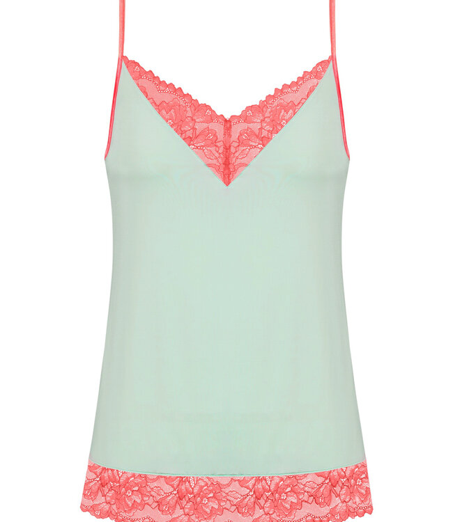 Poetry Style Camisole - Frozen Mint