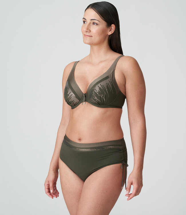 Swim Aracruz Plunge Bikinitop - Kaki