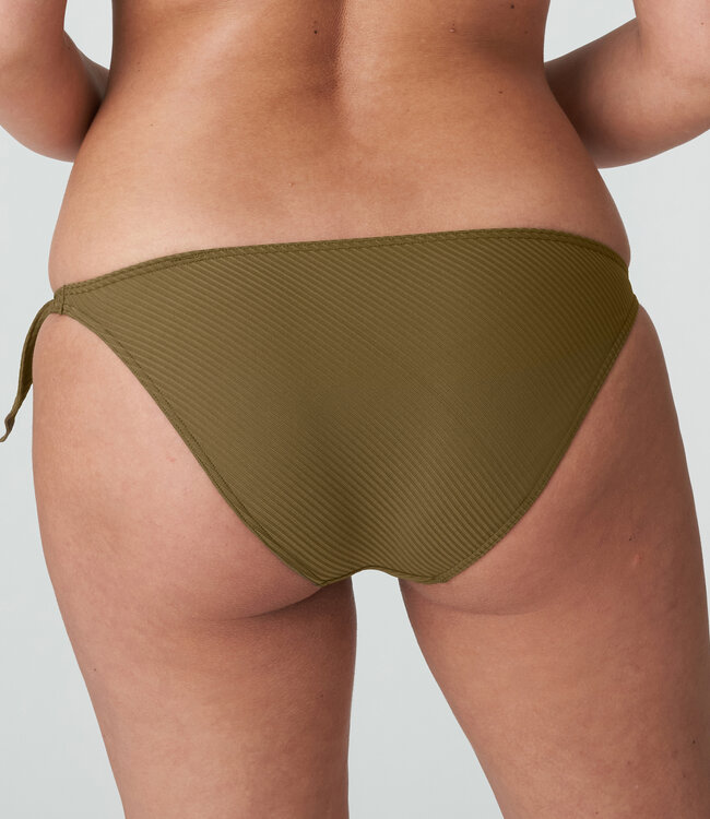 Swim Sahara Bikini Heupslip Met Koordjes - Olijf