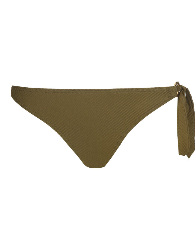 Swim Sahara Bikini Heupslip Met Koordjes - Olijf