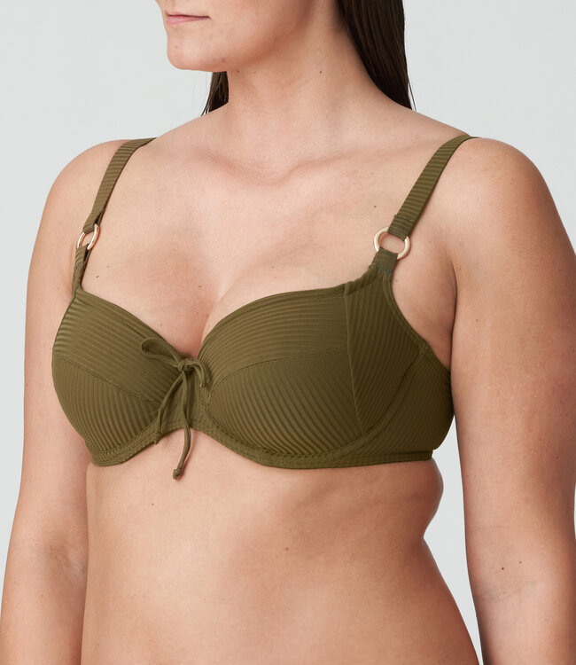 Swim Sahara Volle Cup Bikinitop - Olijf
