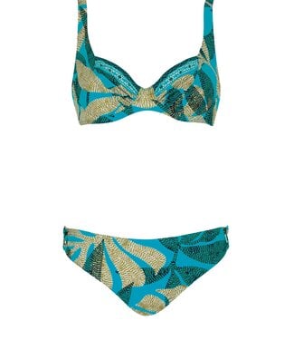 Sunflair Bikini Golden Leaves