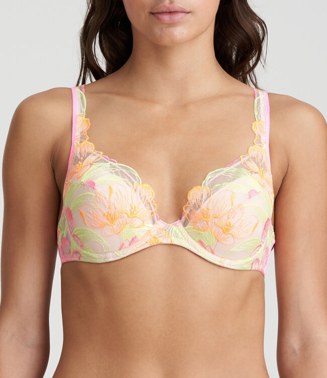 Georgia Push Up BH Uitneembare Pads - Neon Crush