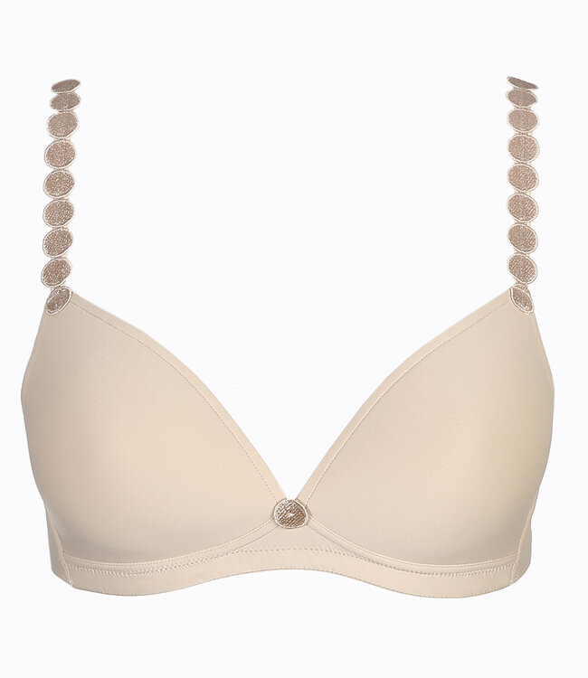 L'Aventure Tom Voorgevormde Bralette - Caffe Latte